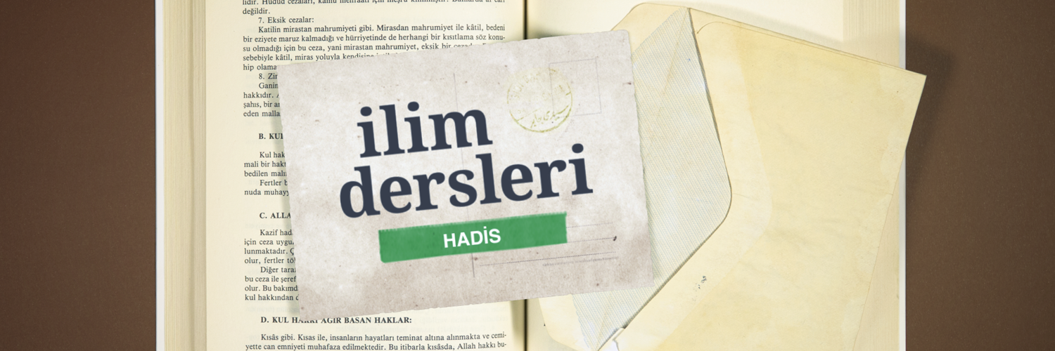 İlim Dersleri HADİS